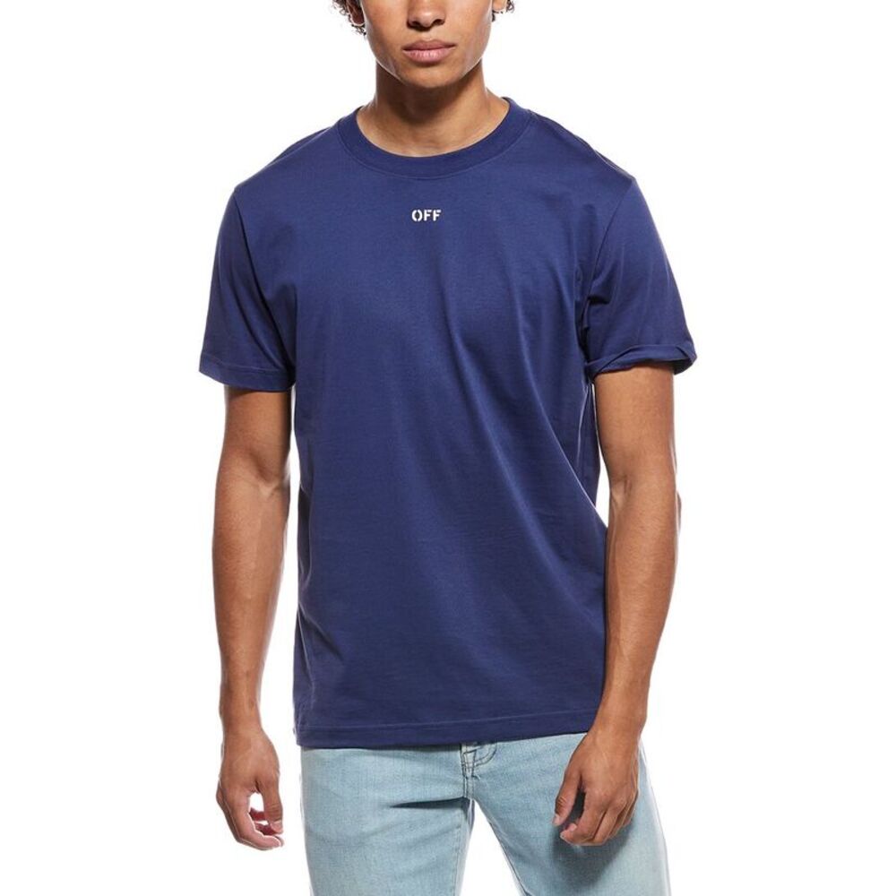 Off-White™ Mens  T-Shirt, Blue